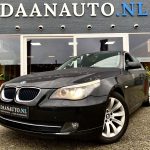 BMW 520i E60 5 serie 5-serie LCI high executive m sport m pakket zwart te koop kopen Daanauto Daan auto Amsterdam occasion Heemskerk