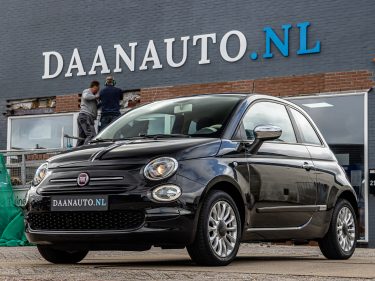 Fiat 500 1.2 Popstar Facelift 2015 2016 2017 zwart occasion te koop kopen Amsterdam haarlem heemskerk beverwijk