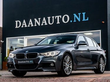 BMW 320i High Executive M-Sport grijs occasion kopen te koop 3 serie sedan Amsterdam heemskerk Haarlem beverwijk