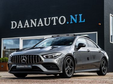 Mercedes-Benz cla CLA180 AMG Line grijs occasions te koop kopen Amsterdam heemskerk beverwijk haarlem
