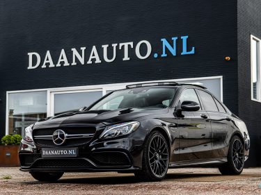 Mercedes-AMG C63 s c klasse amg sedan zwart occasion te koop kopen Amsterdam haarlem Utrecht beverwijk heemskerk