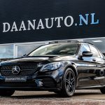 Mercedes-Benz c klasse sedan C180 AMG Line zwart occasion te koop kopen Amsterdam heemskerk beverwijk haarlem