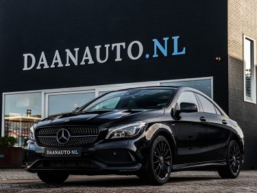 Mercedes-Benz CLA180 AMG Line zwart occasion te koop kopen Amsterdam haarlem beverwijk heemskerk