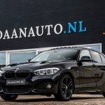 BMW 118i High Executive M-Sport LCI 1 SERIE zwart occasion te koop kopen f20 Amsterdam heemskerk beverwijk