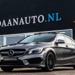 Mercedes-Benz CLA45 Shooting Brake AMG 4Matic grijs occasion te koop kopen Amsterdam beverwijk heemskerk haarlem