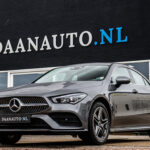 Mercedes-Benz CLA250e AMG Line grijs occasion te koop kopen amsterdam heemskerk