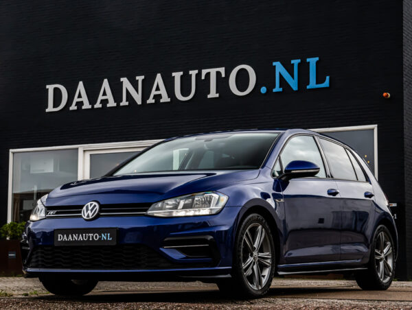 Volkswagen Golf 1.0 TSI R-Line Highline blauw paars occasion te koop kopen amsterdam heemskerk beverwijk