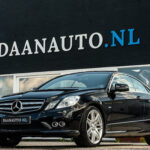 Mercedes-Benz E350 Coupé AMG te koop kopen amsterdam heemskerk beverwijk zwart