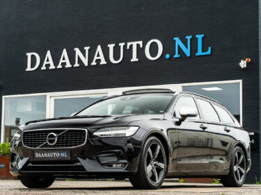 Volvo V90 T5 R-Design zwart te koop kopen amsterdam haarlem heemskerk beverwijk