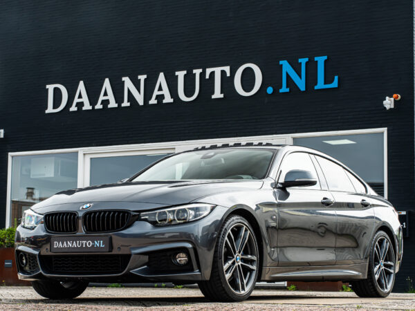 BMW 420i Gran Coupé High Executive LCI M-Sport grijs kopen te koop amsterdam heemskerk beverwijk