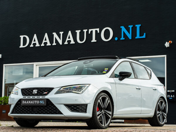 Seat Leon 2.0 TSI Cupra 280 wit te koop kopen occasion heemskerk beverwijk amsterdam