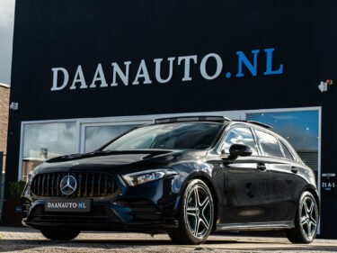 Mercedes-Benz A200 AMG Line zwart te koop kopen